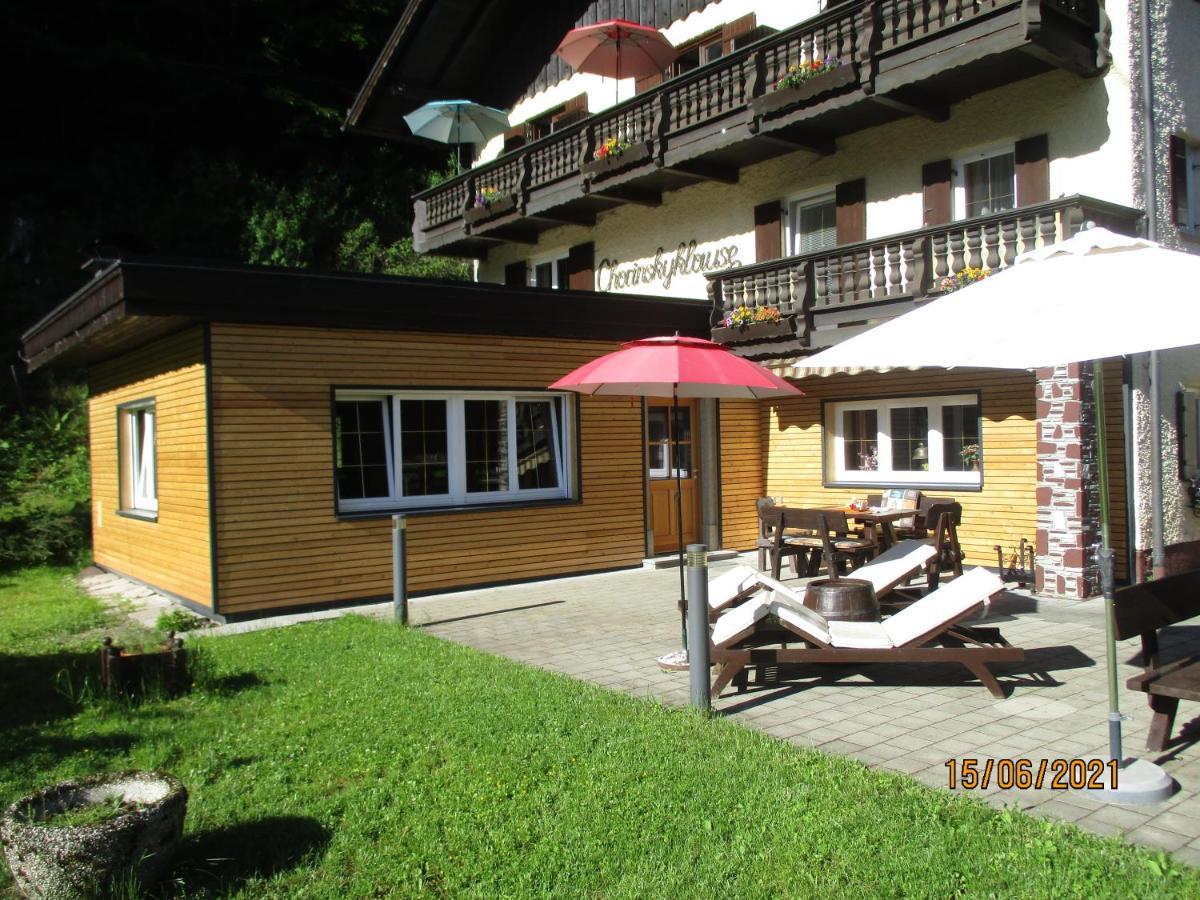 Ferienwohnung Haus Chorinskyklause Bad Goisern am Hallstättersee Exterior foto