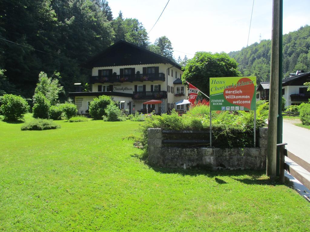 Ferienwohnung Haus Chorinskyklause Bad Goisern am Hallstättersee Exterior foto